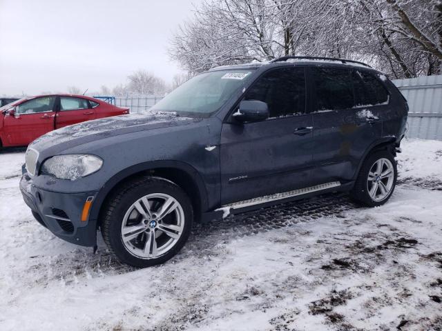 5UXZW0C52BL655385 - 2011 BMW X5 XDRIVE35D GRAY photo 1