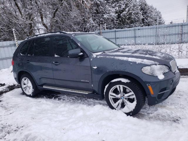 5UXZW0C52BL655385 - 2011 BMW X5 XDRIVE35D GRAY photo 4