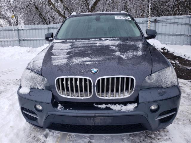 5UXZW0C52BL655385 - 2011 BMW X5 XDRIVE35D GRAY photo 5