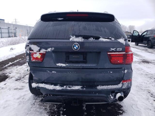 5UXZW0C52BL655385 - 2011 BMW X5 XDRIVE35D GRAY photo 6