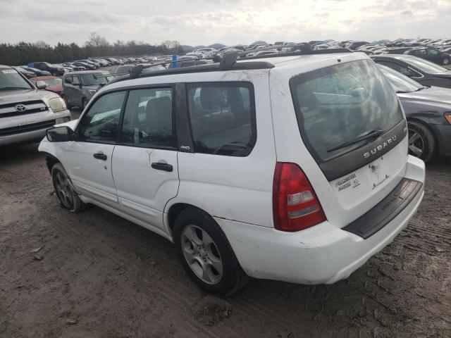JF1SG656X4H750409 - 2004 SUBARU FORESTER 2.5XS Белый фото 2
