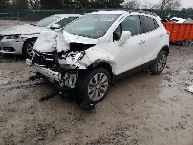 KL4CJASBXKB777947 - 2019 BUICK ENCORE PREFERRED WHITE photo 1