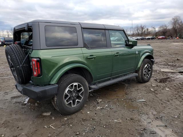 1FMDE5BH6NLA89111 - 2022 FORD BRONCO BASE GREEN photo 3