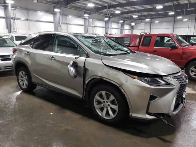 2T2BZMCAXHC081032 - 2017 LEXUS RX 350 BASE GRAY photo 4