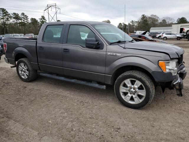 1FTEW1C81AFA64204 - 2010 FORD F150 SUPER GRAY photo 4