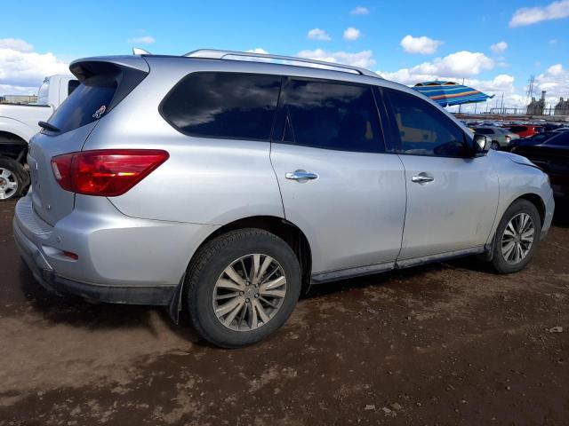 5N1DR2MN5KC585762 - 2019 NISSAN PATHFINDER S SILVER photo 3
