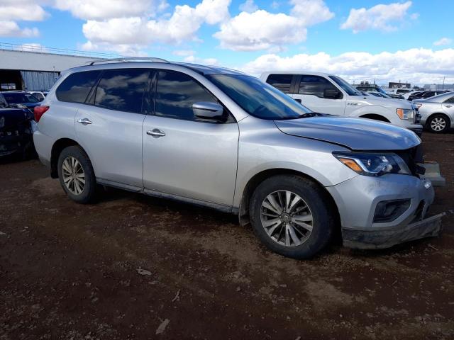 5N1DR2MN5KC585762 - 2019 NISSAN PATHFINDER S SILVER photo 4