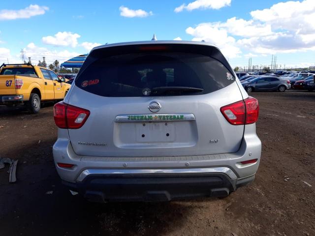 5N1DR2MN5KC585762 - 2019 NISSAN PATHFINDER S SILVER photo 6