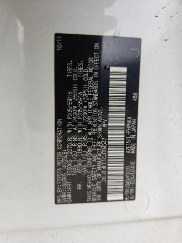 JTLZE4FE1CJ004547 - 2012 TOYOTA SCION XB 白色 照片 12