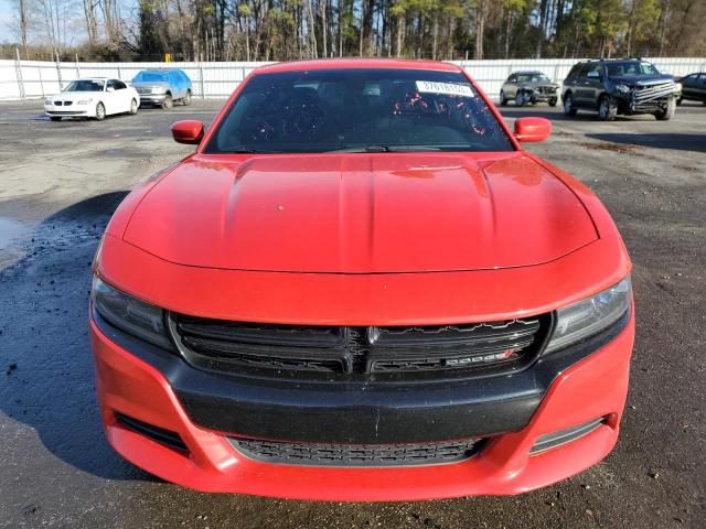 2C3CDXHG8HH643865 - 2017 DODGE CHARGER SXT RED photo 5