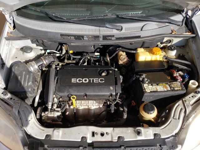 KL1TD5DEXBB161040 - 2011 CHEVROLET AVEO LS 银色 照片 11