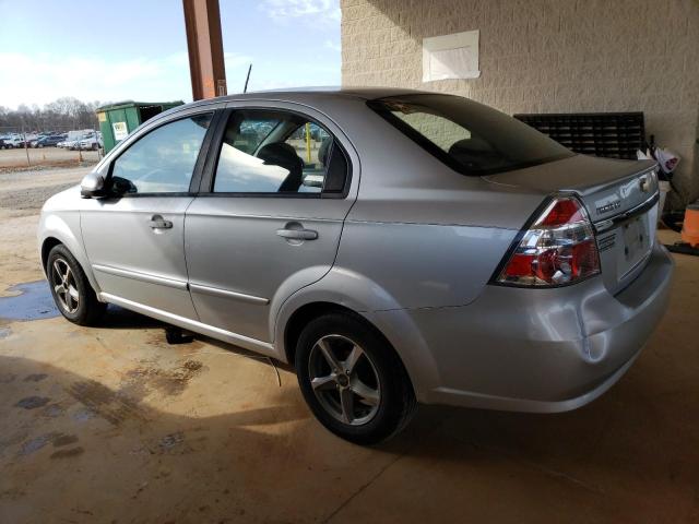 KL1TD5DEXBB161040 - 2011 CHEVROLET AVEO LS 银色 照片 2