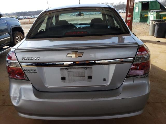 KL1TD5DEXBB161040 - 2011 CHEVROLET AVEO LS 银色 照片 6