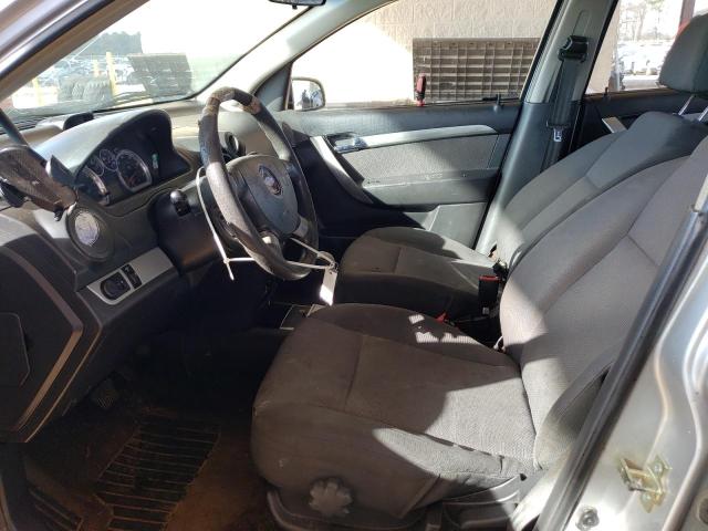 KL1TD5DEXBB161040 - 2011 CHEVROLET AVEO LS 银色 照片 7