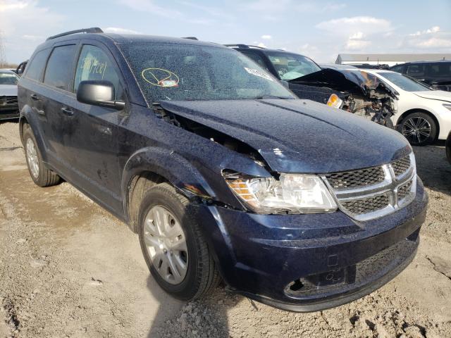 3C4PDCAB3JT427066 - 2018 DODGE JOURNEY SE BLUE photo 1