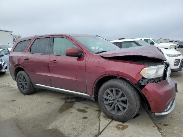 1C4RDHAGXHC869740 - 2017 DODGE DURANGO SXT BURGUNDY photo 4