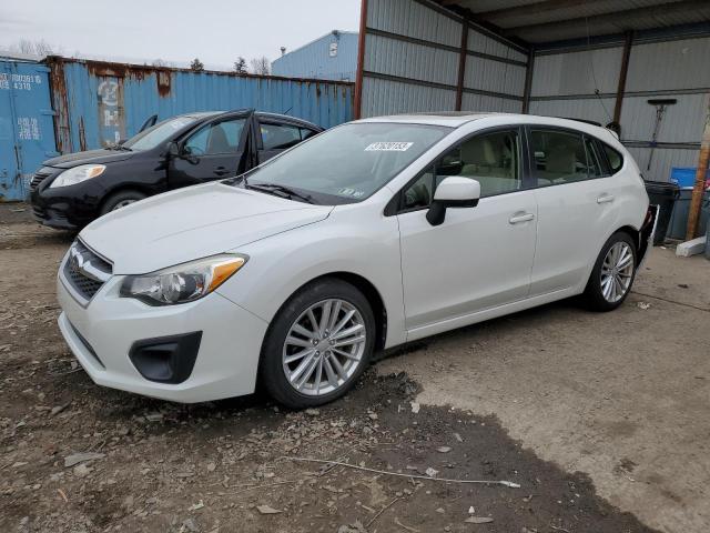 JF1GPAD62D2843664 - 2013 SUBARU IMPREZA PR WHITE photo 1