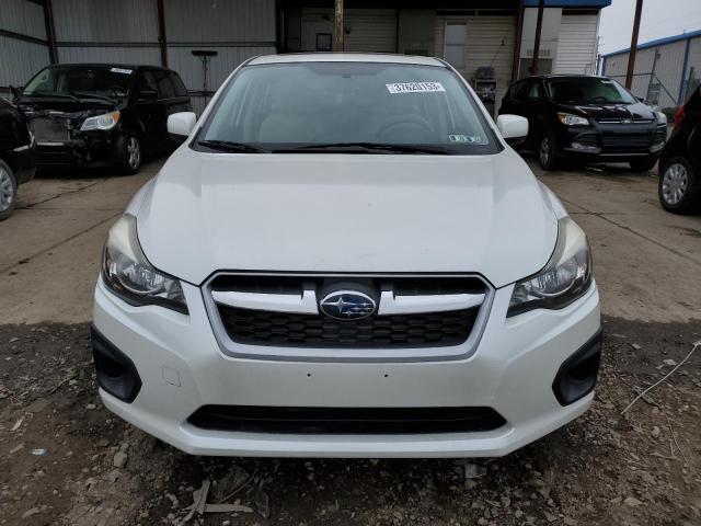 JF1GPAD62D2843664 - 2013 SUBARU IMPREZA PR WHITE photo 5