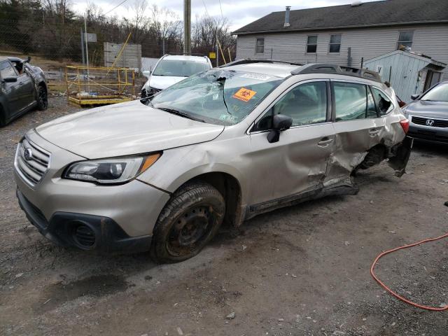 4S4BSAAC1G3224139 - 2016 SUBARU OUTBACK 2.5I TAN photo 1