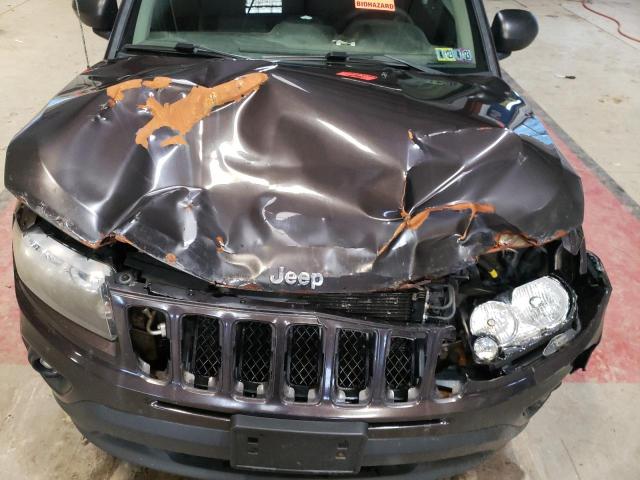 1C4NJDBB8ED591977 - 2014 JEEP COMPASS SPORT BLACK photo 12