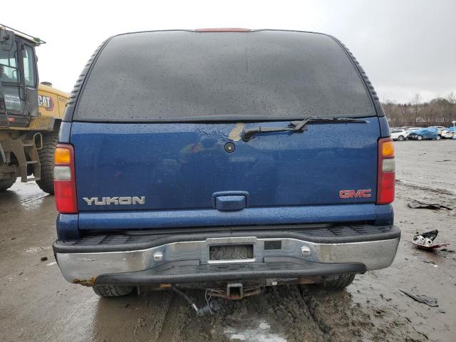 1GKEK13T11J294150 - 2001 GMC YUKON BLUE photo 6