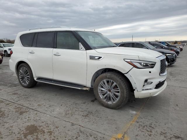 JN8AZ2NF4K9682001 - 2019 INFINITI QX80 LUXE WHITE photo 4