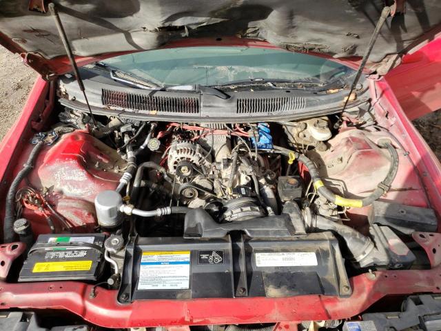 2G1FP22K8V2115623 - 1997 CHEVROLET CAMARO BASE წითელი ფოტო 11