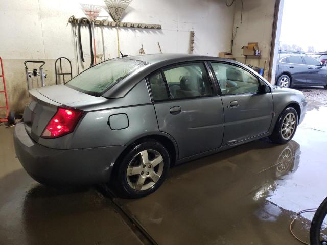 1G8AL55F97Z102466 - 2007 SATURN ION LEVEL 3 GRAY photo 3