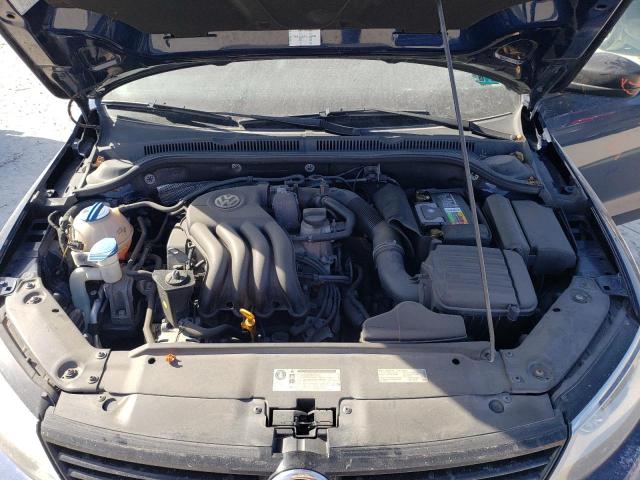 3VW2K7AJ1DM425164 - 2013 VOLKSWAGEN JETTA BASE BLUE photo 11