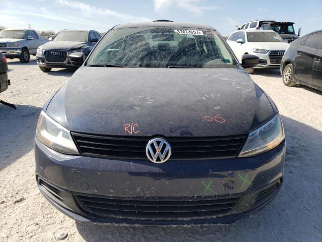 3VW2K7AJ1DM425164 - 2013 VOLKSWAGEN JETTA BASE BLUE photo 5