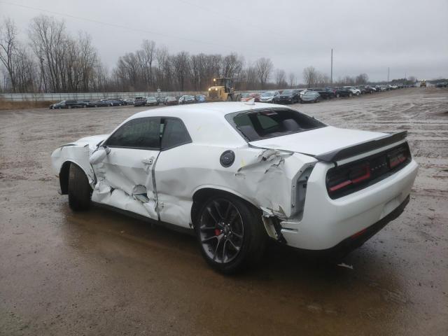 2C3CDZFJXNH109238 - 2022 DODGE CHALLENGER R/T SCAT PACK WHITE photo 2