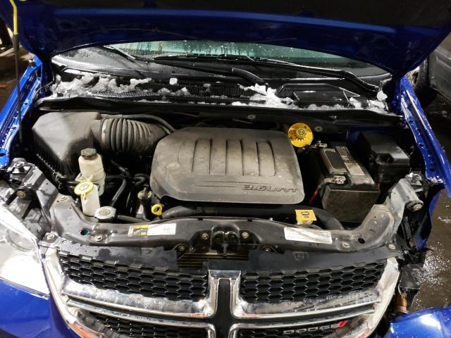 2C4RDGCG1LR179690 - 2020 DODGE GRAND CARA SXT BLUE photo 12