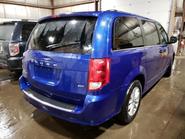 2C4RDGCG1LR179690 - 2020 DODGE GRAND CARA SXT BLUE photo 3