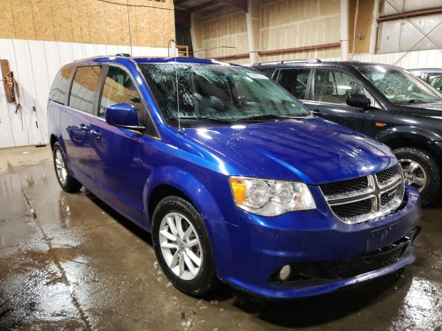 2C4RDGCG1LR179690 - 2020 DODGE GRAND CARA SXT BLUE photo 4