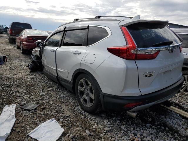 5J6RW1H85KA010066 - 2019 HONDA CR-V EXL WHITE photo 2