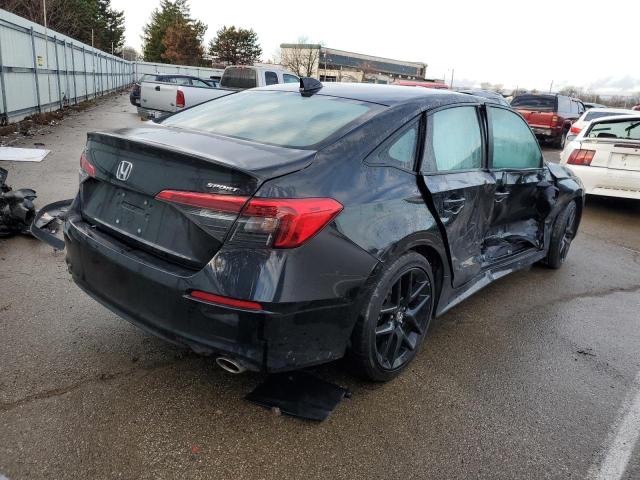 2HGFE2F5XNH504649 - 2022 HONDA CIVIC SPORT 黑色 照片 3