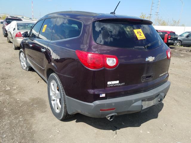 1GNER33D49S128102 - 2009 CHEVROLET TRAVERSE LTZ  photo 3