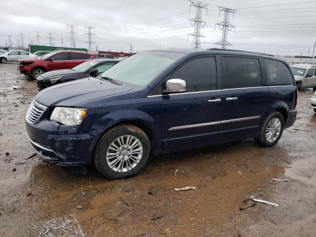 2C4RC1CG9FR663000 - 2015 CHRYSLER TOWN & COU TOURING L BLUE photo 1