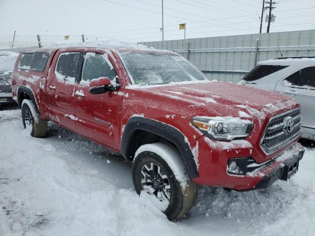 3TMDZ5BN6GM002887 - 2016 TOYOTA TACOMA DOUBLE CAB 红色 照片 4