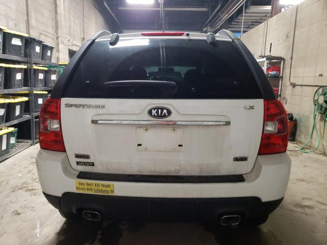 KNDJE723297591779 - 2009 KIA SPORTAGELX LX WHITE photo 6