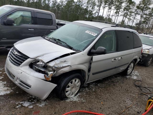 1A4GP45R66B572061 - 2006 CHRYSLER TOWN & COU ვერცხლისფერი ფოტო 1