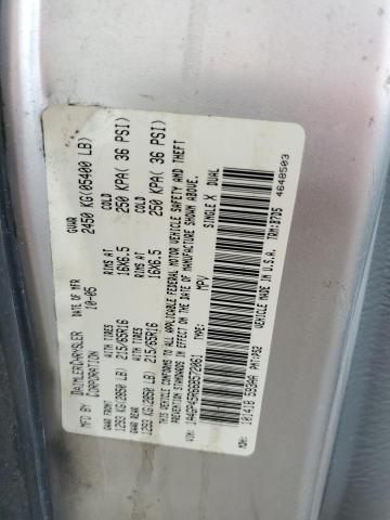 1A4GP45R66B572061 - 2006 CHRYSLER TOWN & COU ვერცხლისფერი ფოტო 13