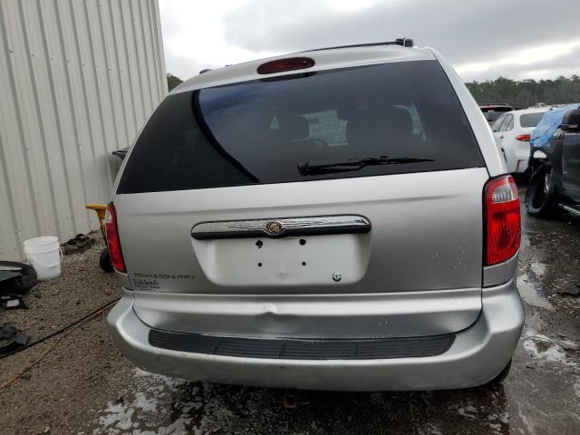 1A4GP45R66B572061 - 2006 CHRYSLER TOWN & COU ვერცხლისფერი ფოტო 6