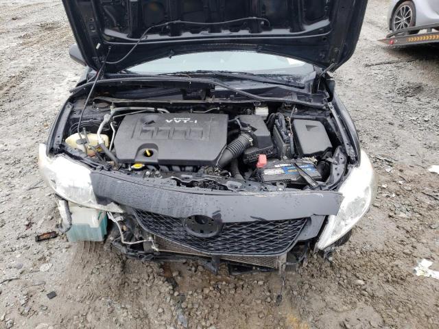 1NXBU40EX9Z155043 - 2009 TOYOTA COROLLA BASE BLACK photo 11