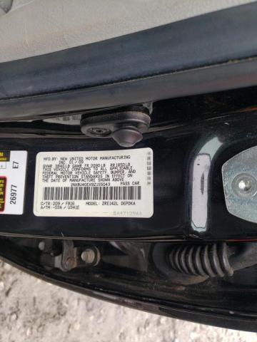 1NXBU40EX9Z155043 - 2009 TOYOTA COROLLA BASE BLACK photo 12