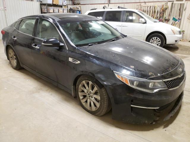 5XXGU4L32GG057812 - 2016 KIA OPTIMA EX BLACK photo 4