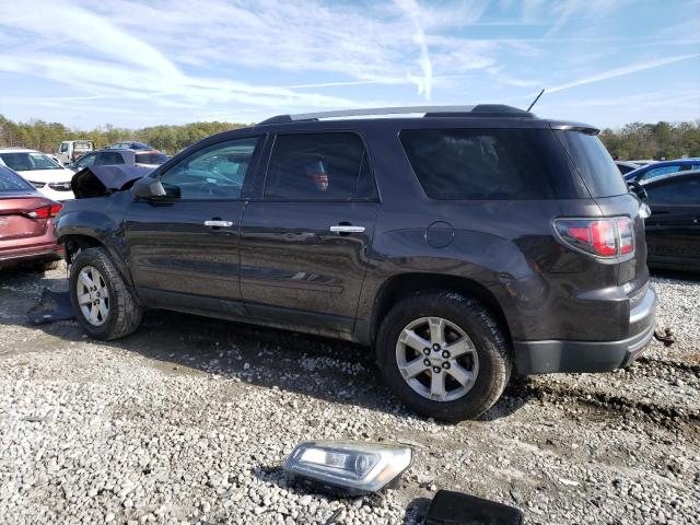 1GKKRPKD6FJ342518 - 2015 GMC ACADIA SLE GRAY photo 2