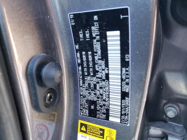 5TDBZRFH1KS962047 - 2019 TOYOTA HIGHLANDER LE GRAY photo 13