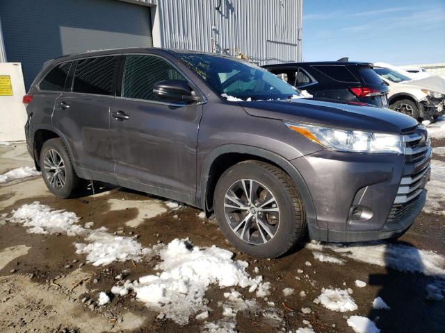 5TDBZRFH1KS962047 - 2019 TOYOTA HIGHLANDER LE GRAY photo 4