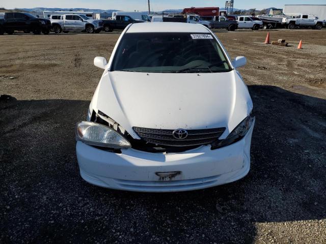 4T1BE32K33U176852 - 2003 TOYOTA CAMRY LE WHITE photo 5